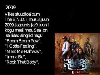 Black eyed peas #7