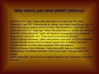Eesti NSV pildid- põhjendused #11