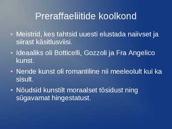 Inglise kunst 19-ja 20-sajandil #19