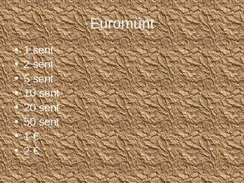 Euro ja eurot kasutavad maad #8