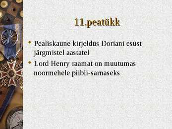 O Wilde-Dorian Gray portree-powerpointi esitlus #16