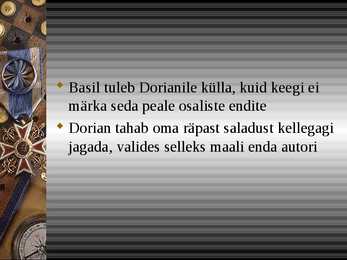 O Wilde-Dorian Gray portree-powerpointi esitlus #19
