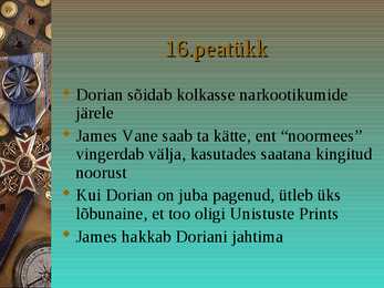 O Wilde-Dorian Gray portree-powerpointi esitlus #23