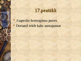 O Wilde-Dorian Gray portree-powerpointi esitlus #24