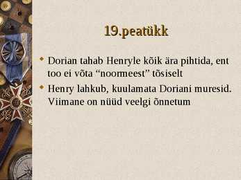 O Wilde-Dorian Gray portree-powerpointi esitlus #26