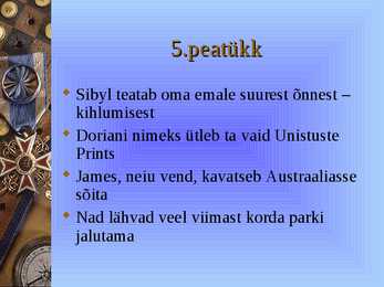 O Wilde-Dorian Gray portree-powerpointi esitlus #8