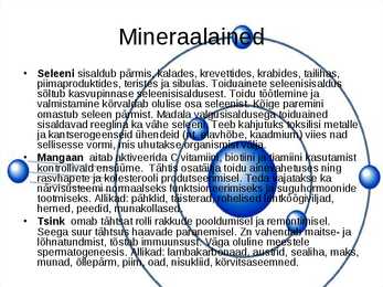 Antioksüdandid #9