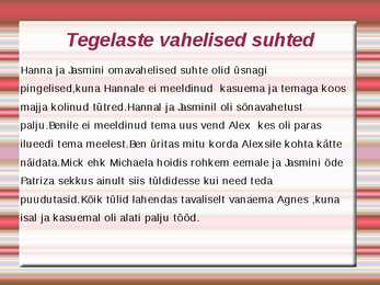 Raamatu tutvustus-Kõik see pere #6