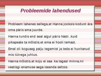 Raamatu tutvustus-Kõik see pere #8