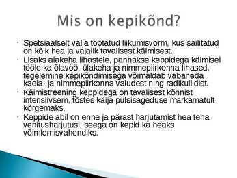Powepoint - Kepikõnd #2