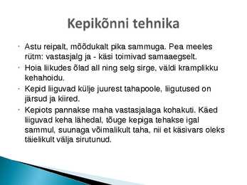 Powepoint - Kepikõnd #14