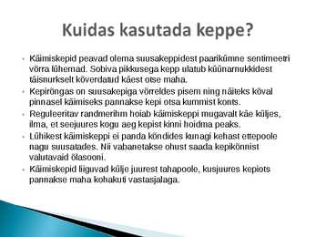 Powepoint - Kepikõnd #3