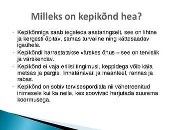 Powepoint - Kepikõnd #9