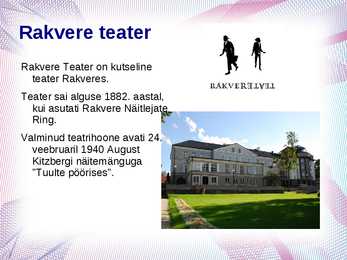 Eesti teatrid #11