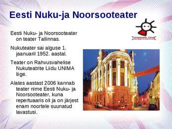 Eesti teatrid #3