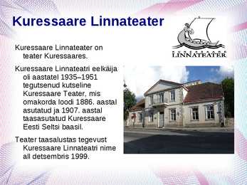Eesti teatrid #7