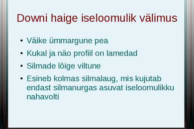 Downi sündroom-slideshow #5