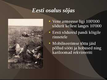 Eestlased 1-maailmasõjas #3
