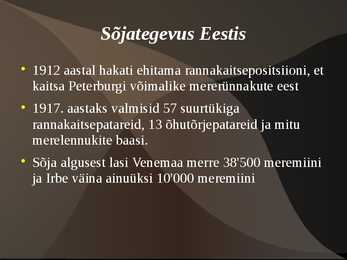 Eestlased 1-maailmasõjas #4