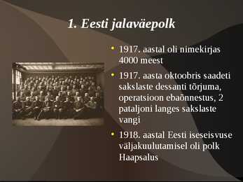 Eestlased 1-maailmasõjas #8