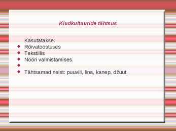 Kiudkultuurid