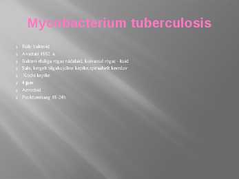 Tuberkuloos- slaidid- #3
