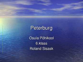 Peterburg- slaidid-