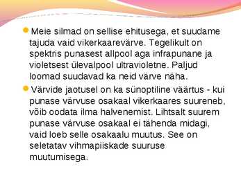 Vikerkaare powerpointi esitlus #9