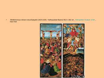 Jan van Eyck ja tema tööd #10