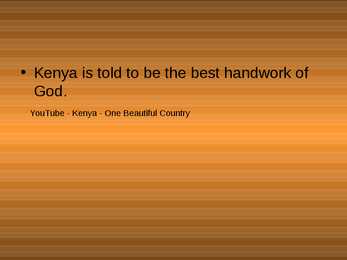 Kenya traditsioonid #17