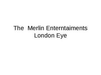 The London eye esitlus