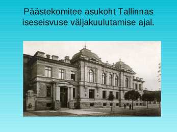 Eesti Vabariigi sünd- slaidid- #9