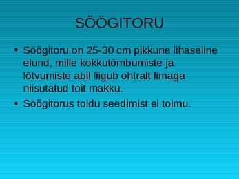 Seedeelundkonna ehitus #5