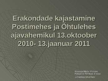 Erakonnad
