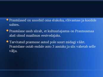 Prantslased- slaidid- #8