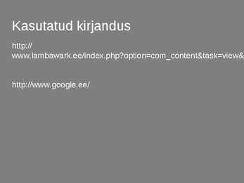 Lambavill- slaidid- #8