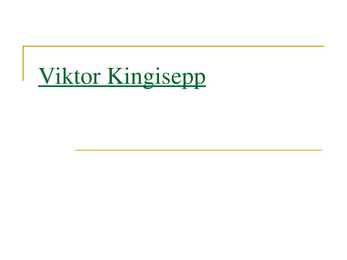 Viktor kingissepp