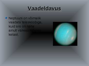Esitlus Neptuun #7