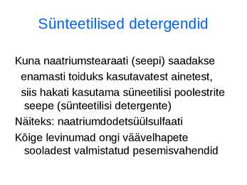 Detergendid #6