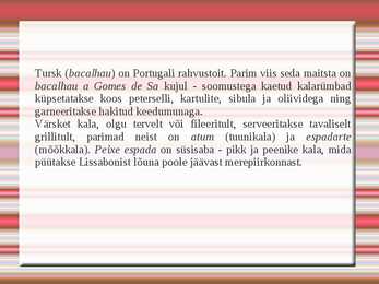 Portugali köök #6