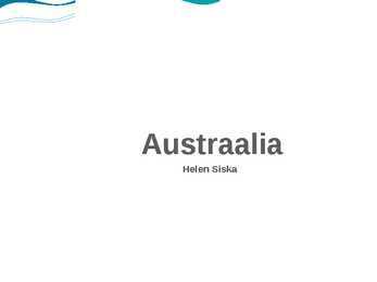 Austraalia powerpointi esitlus