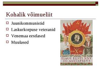 Eesti NSV valitsemine- slaidid- #4