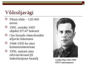 Eesti NSV valitsemine- slaidid- #8