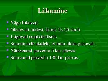Power point - Rändtirtsud #4