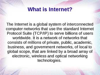 Internet- slaidid- #2