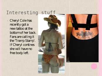 Cheryl Cole powerpoint esitus #15