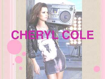 Cheryl Cole powerpoint esitus