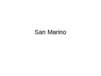 San Marino- slaidid-
