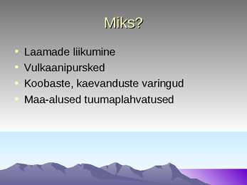 Maavärinad- slaidid- #8