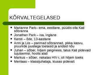 Kirjaklambritest vöö põhjalik esitlus #3